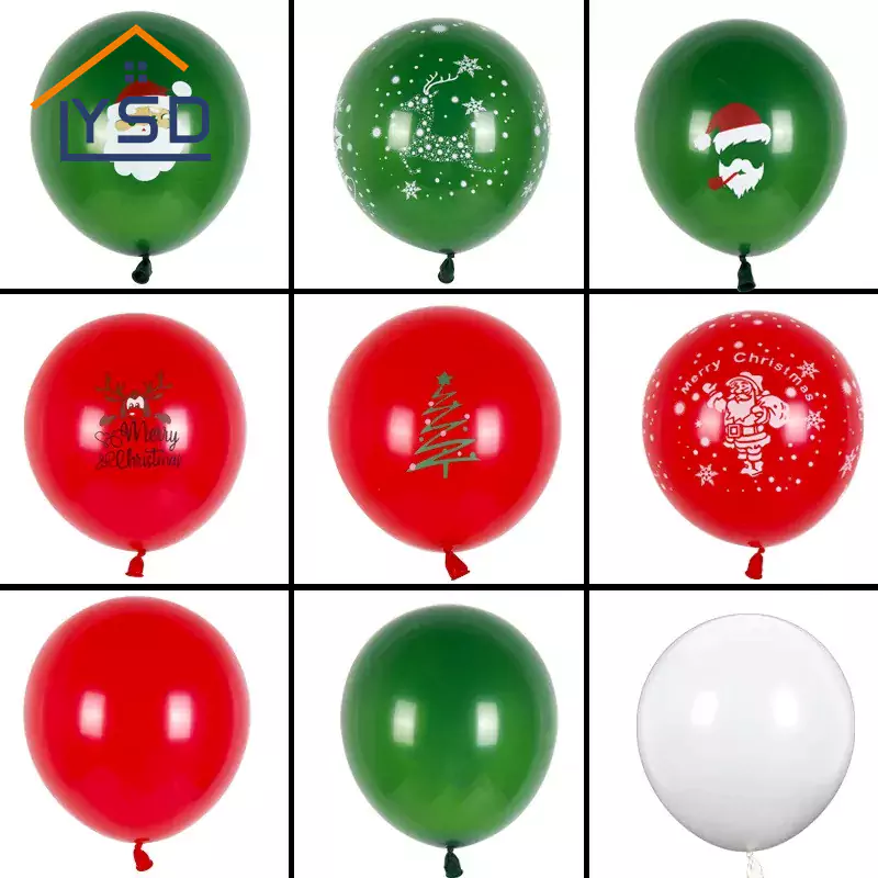 クリスマスラテックス風船
