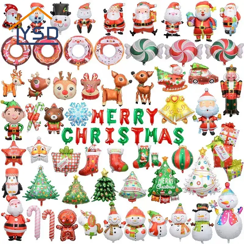 クリスマスシリーズホイルバルーン