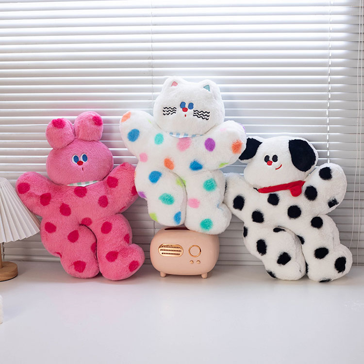 変形しにくいダルメシアンぬいぐるみ