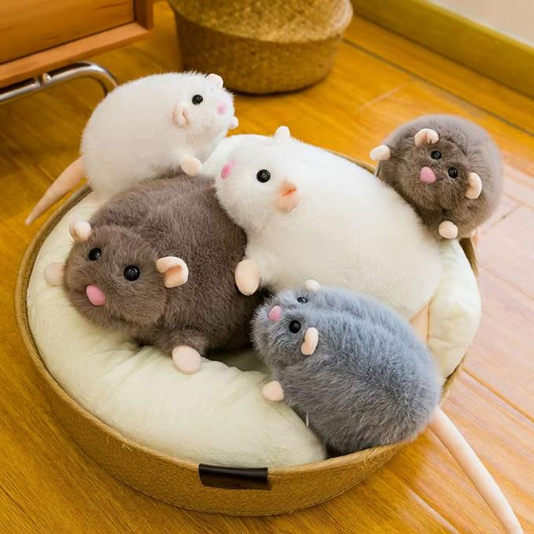 ファンシーマウスぬいぐるみ