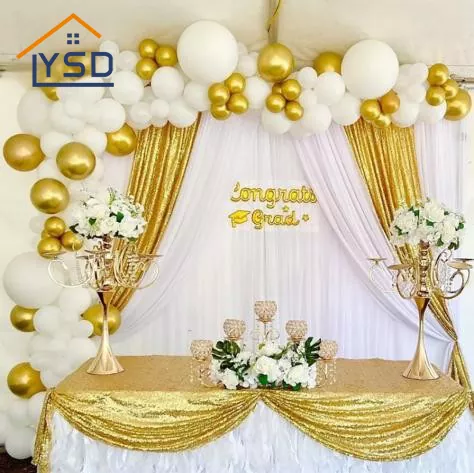 White Wedding Balloon Arch