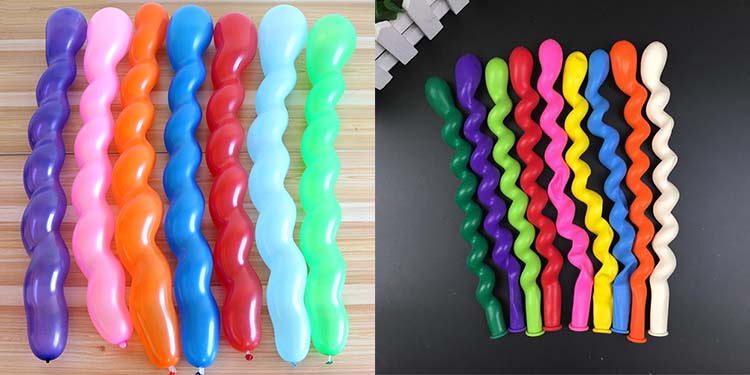 spiral balloons