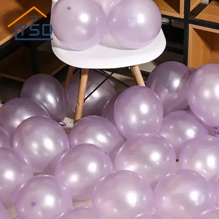真珠光沢のあるラテックス風船